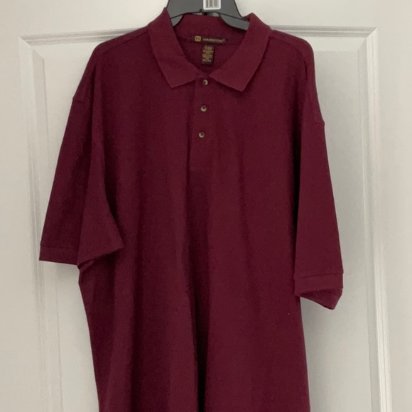 Mens Harriton 100% cotton Polo - Picture 2 of 10